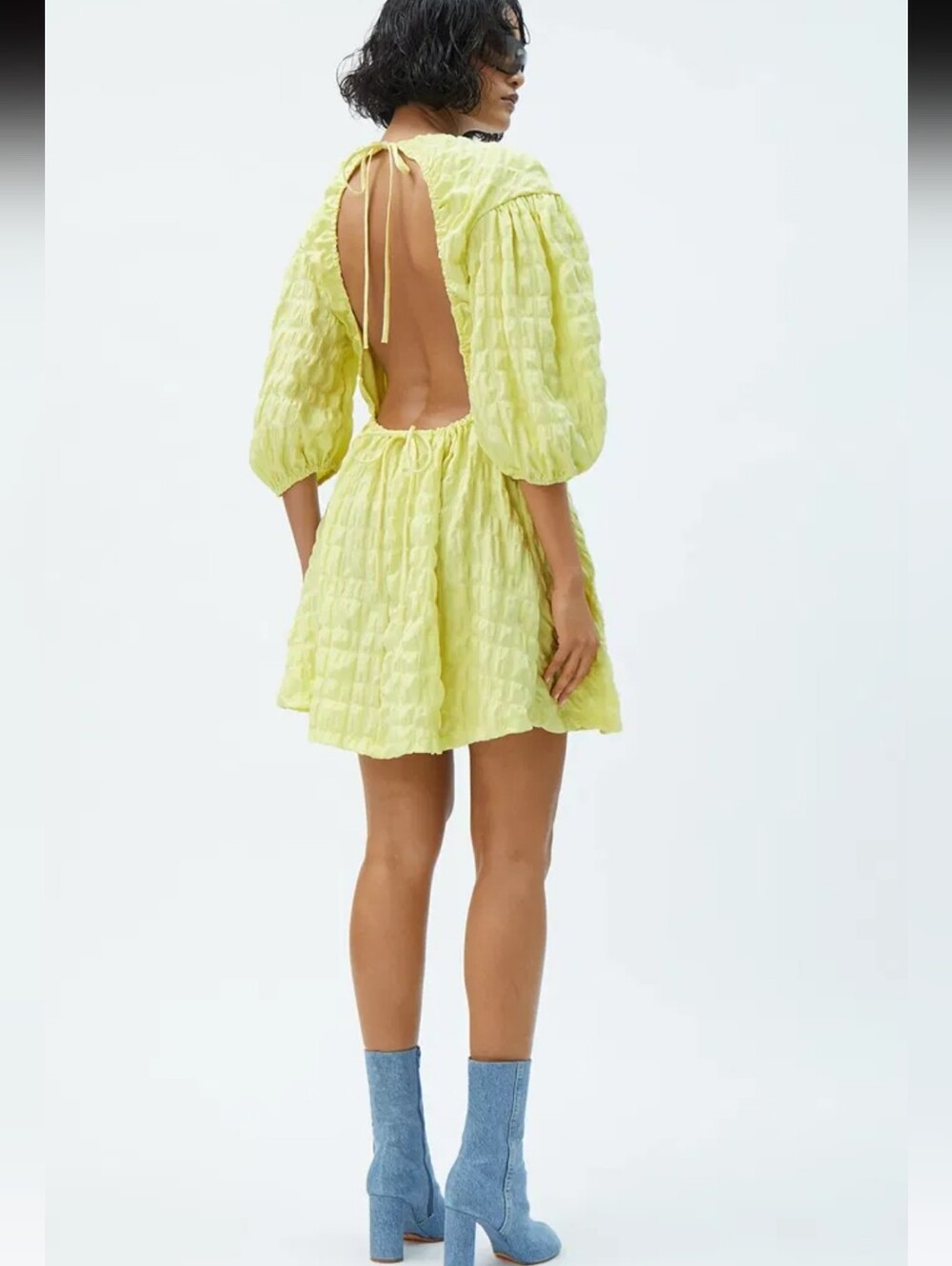 Weekday Lolly Dress Size Medium - Picture 2 of 10